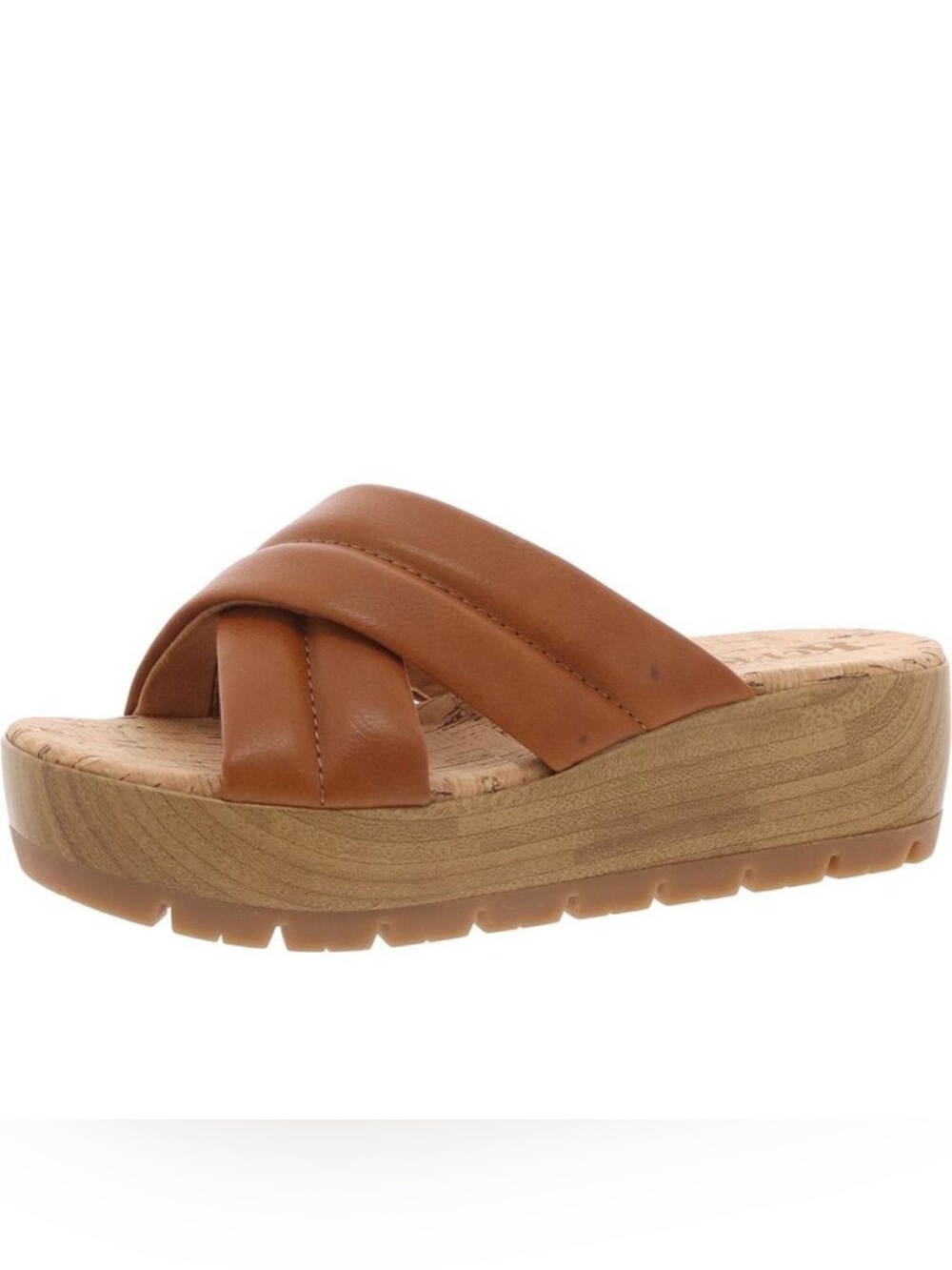 Korks Faithe Crossover Platform Sandal Women’s Size 8M New In Box